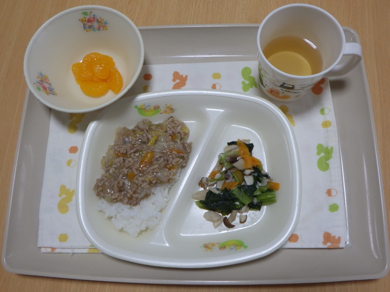 今日の給食