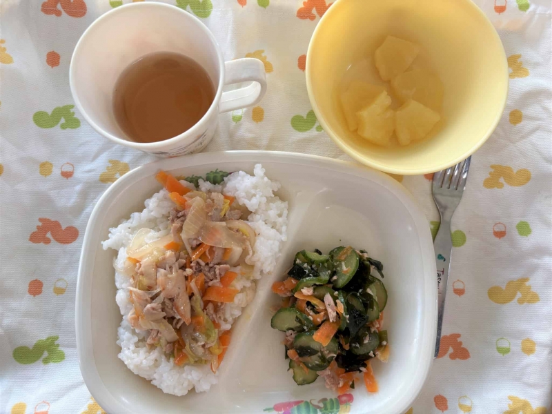 今日の給食