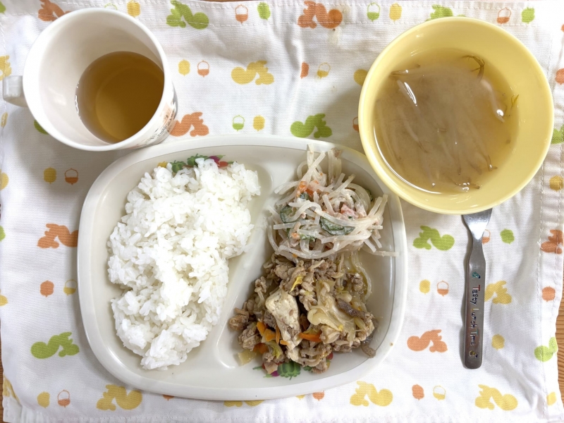 今日の給食