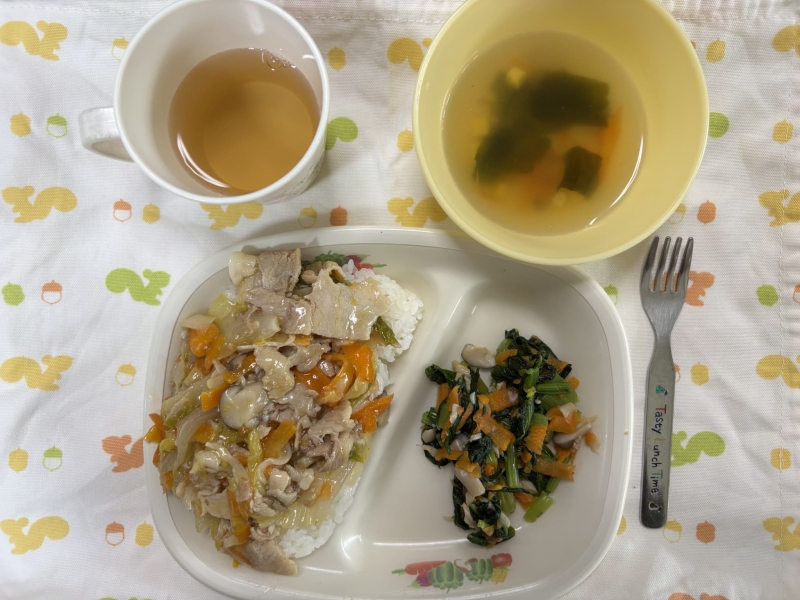 今日の給食