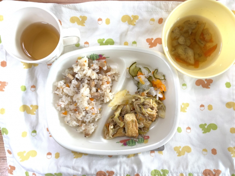 今日の給食